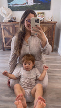 Load image into Gallery viewer, Fawn Bamboo Baby Zippy Romper