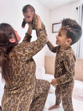 Load image into Gallery viewer, Woodland Camo Bamboo Two Piece Set