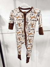 Load image into Gallery viewer, Buck Fever Bamboo Zipper Romper
