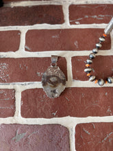 Load image into Gallery viewer, Native Made Orange Spiny Pendant