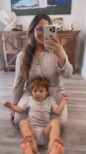 Fawn Bamboo Baby Zippy Romper