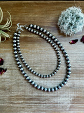 Load image into Gallery viewer, NEW! Build your own Sterling Silver Pearls Necklace 4-5-6-8-10-12-14 mm