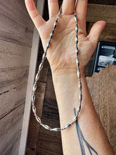 Load image into Gallery viewer, 17 inch Torpedo Sterling Silver Pearls