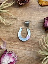 Load image into Gallery viewer, Sterling Silver Horse Pendant with Turquoise