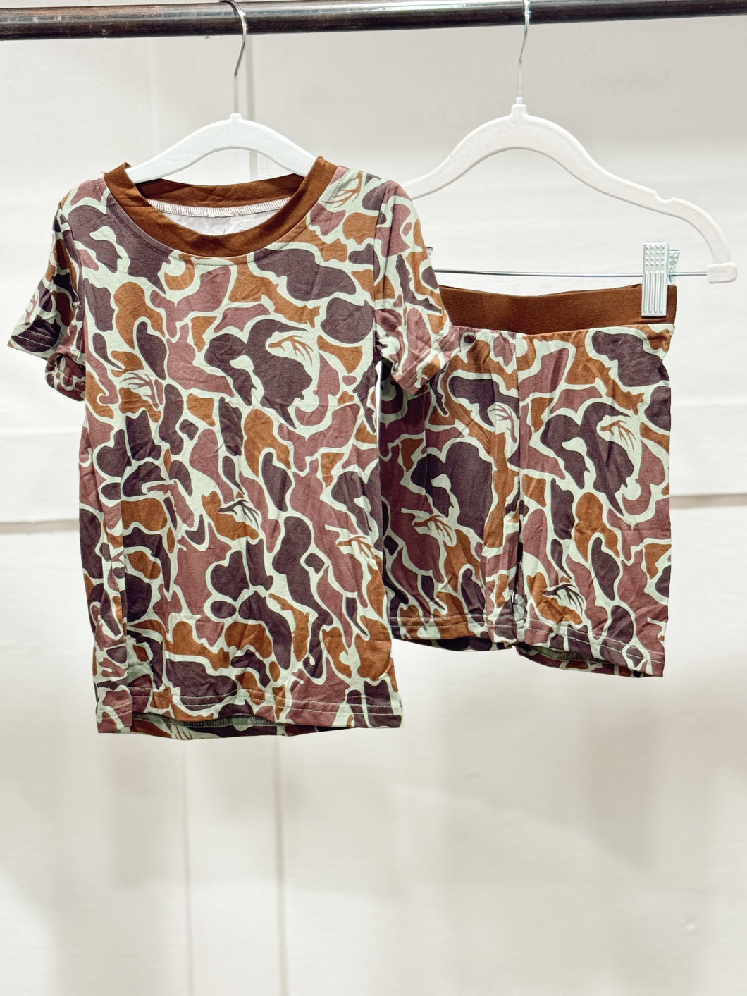 Florida Antler Two piece Jammies Brown Camo